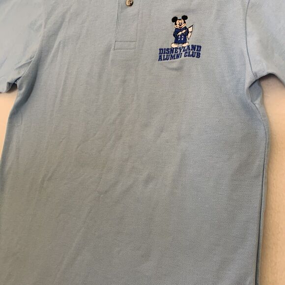 Rare 90’s Vintage Disneyland Alumni Club Mickey Mouse Polo Shirt Size Small Flaw - Picture 9 of 10